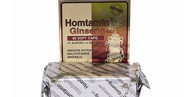 Hình ảnh của viên uống Homtamin Ginseng